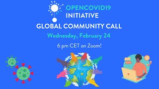 🔬 The OpenCovid19 Initiative [Global Community Call #27] 🦠