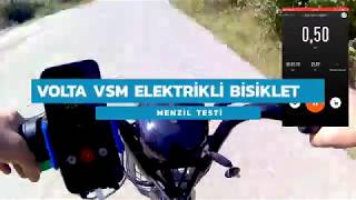 Volta VSM elektrikli bisiklet Menzil Testi, BİM elektrikli bisiklet mesafe testi