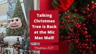 The Talking Christmas Tree at the Mic Mac Mall| Meeting Santa| Portland Express| Christmas 2021