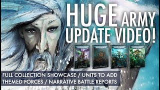 HUGE Army Update Video! | Full Collection Showcase, Themed Forces, Narrative Battle Reports, 40K