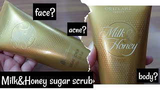 Oriflame Milk&Honey Sugar Scrub||hand and body||Face