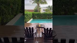 Rain sounds | soothing sounds | relaxing sounds | Beautiful #Jamaica