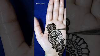 #shorts simple mehndi design for fornt hand #mehndi #mehndidesigns #henna