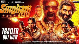 SINGHAM  AGAIN TRAILER OUT NOW,Ajay devgan, Akshay k, Deepika p, ranveer s Arjun k, Tiger s