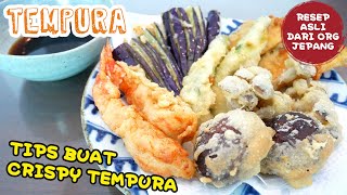 Cara Membuat TEMPURA Krispi dan Enak di Rumah