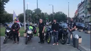 A.M.V.V.D. - Veterani TO în turul României, pe motociclete. Ziua în care au primit binecuvântarea