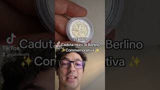 2€ 2019 caduta muro di BerlinoCommemorativa Germania Francia ✨✨😍😍 10 milioni unc #euro #euros #rare