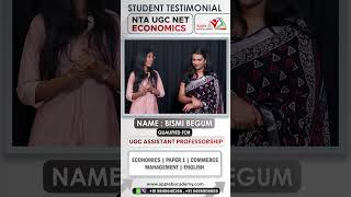 #shorts NTA UGC NET Economics | Bismi Begum | NET Dec 2023 | Classroom & Online Coaching | Apple B