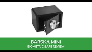 BARSKA Mini Biometric Safe Review