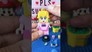 Lego Peach Changes To Lego Ice Power Up Suit #viral #shorts #lego