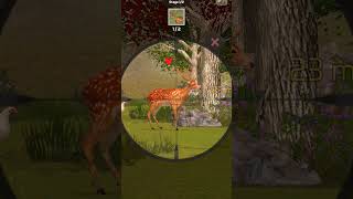 Animal hunting game two deer 🦌