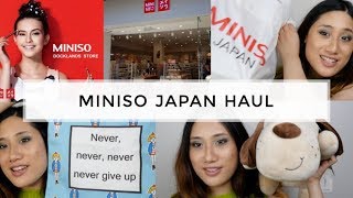 Miniso Japan Haul - Toys, Beauty, Homewares & More!