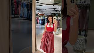 Dirndl Shopping bei Ludwig Beck in München. *Anzeige #shorts #short #dirndl #tracht #dirndlshopping