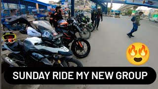 Sunday 🏁 ride going 🏍️ Gurgaon waterfall ♥️ #2023 #motovlog  REHAN DC BLOG