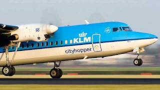 Retired / Nyugdíjazva: KLM Cityhopper Fokker 50