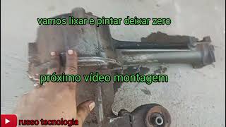 diferencial dianteiro do Suzuki Vitara troca de rolamentos