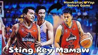 Sting Rey Mamaw🔥🏀!! | New Look Bossing Diniskarga Ang Bolts