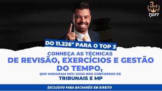 Do 11.226º para o top 3: Técnicas de revisão, exercícios e gestão do tempo, que mudaram meu jogo