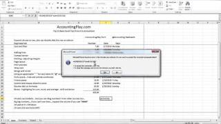 21 Accounting Fundamentals in Excel part 5