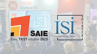 Piazza ISI a SAIE Bari 2023 - Il racconto per immagini