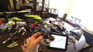 Align TRex 150 DFC RC Helicopter- Programming Using Setup Mode