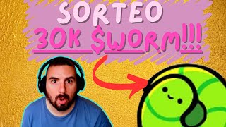 CÓMO participar en el SORTEO de 30K $WORM en EGG DROP!!! 🪙🪙 (Muy fácil)