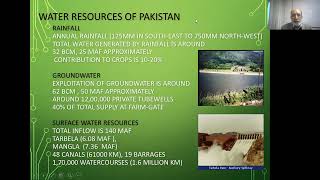 Water Resources Management In Indus Basin System By Muhammad Husnain Khan