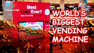 Coca Cola X Dolmen Mall | World's Biggest Vending Machine | Coke Activity at Dolmen Mall Clifton