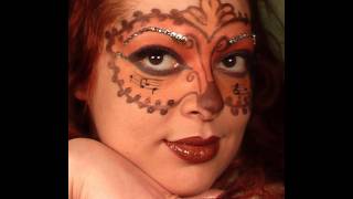 make up maschera di Carnevale, con bamboline90