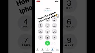 How to check if your iphone is not fake 😎