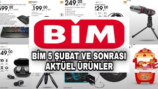 Bim 5-8 Şubat 2022 süper aktüel ürünleri