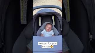 Our first pumpkin festival as a family #memories #pumpkin #festival #houstontx