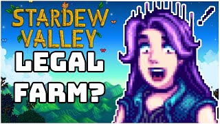 A Completely LEGAL Farm! I Swear! Stardew Valley Ep 1