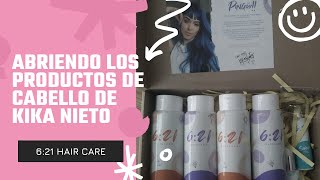 Abriendo los productos de #haircare 6:21 de @KIKA NIETO