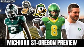 Michigan State Spartans at 6 Oregon Ducks Preview & Predictions | The Point After