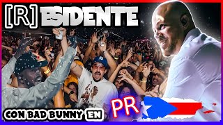 RESIDENTE SE VA VIRAL POR CONCIERTO EN SAN JUAN PUERTO RICO DONDE BAD BUNNY FORMO PARTE DEL PÚBLICO