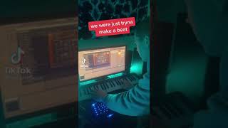 we where just tryna to make a beat(funny things on tiktok)