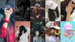 Stylish Hide Face Dpz with Cap 🧢 • Stylish Hide Face Dpz for Girls 🌈 • Hide Face Dpz for Whatsapp ❤️