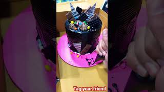 Tag your best friend #shorts #chocolatecake #ytshorts #decoration #status #cake #making #name #yummy