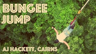 Second Bungee Jump at AJ Hackett, Cairns