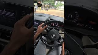 SKODA Slavia 1.5 L TSI Style AT | 150 bhp, 250 nm #skoda #skodaslavia #ytshorts #driving #shorts