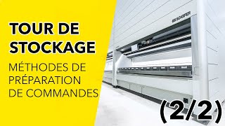 Tour de stockage : différentes méthodes de préparation de commandes (2/2)