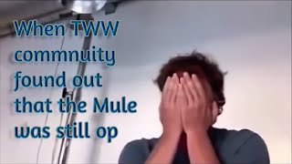 TWW Community When They Found Out that the Mule was Nerfed but then Still Overpowerd