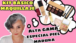 KIT BÁSICO MAQUILLAJE ALTA GAMA/ESPECIAL PIEL MADURA