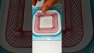 How many rotations did the pen make in total? ?? #Spirograph #satisfying #shorts