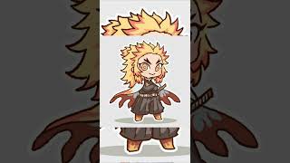 #demonslayer kyojuro rengoku style #anime #kimetsunoyaiba #shorts