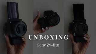 Sony ZV-E10 unboxing | Sony vlogging camera | The best vlogging camera in 2023 | Worth it??? #review