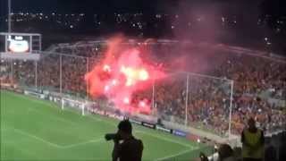 Choreo & Pyro - APOEL vs. Schalke (Apoel Nicosia vs. Schalke 04 - 17/09/15)