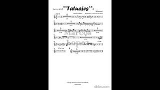 Tatuajes - banda los recoditos (partitura)