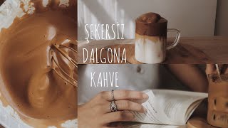 VLOG || Şekersiz Dalgona Kahve | Dalgona Coffee (tiktok kahvesi)